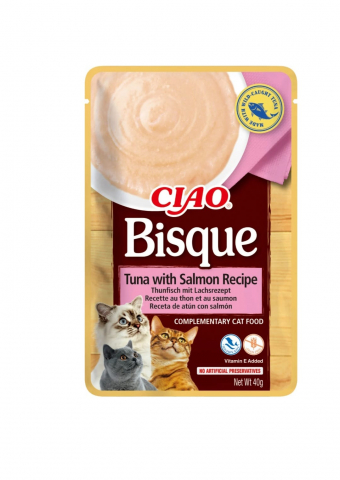 Hrana umeda - Churu Cat Bisque Tuna With Salmon Recipe