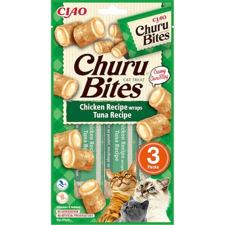 Pisici - Churu Cat Bites Chicken & Tuna