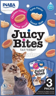 Recompense pisici - Churu Cat Juicy Bites Tuna & Chicken