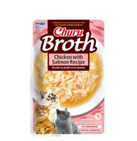 Pisici - Churu Cat Supa Chicken & Salmon Ciao