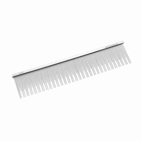Perii si Piepteni - TPLB63995 Tauro Pieptan  Metalic Double Teeth M 16.5 CM