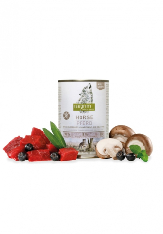 Hrana umeda - Conserva Isegrim Dog Adult - Horse 400 gr