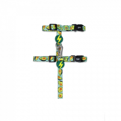 Accesorii - DASHI SET PISICA HAM/LESA AVOCADO