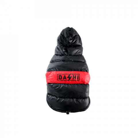 Hainute - Dashi Stripes3 Red & Black Anorak