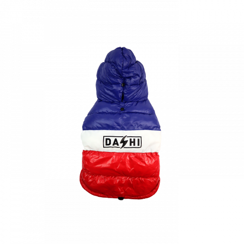 Hainute - Dashi Stripes3 Red & Blue Anorak