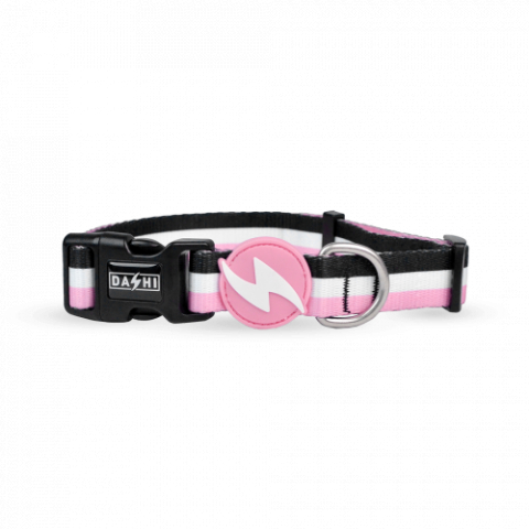Lese, Zgarzi & Hamuri - Dashi Zgarda Stripes3 Pink & Black
