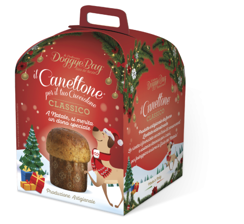 Caini - Doggyebag Canettone Clasic 125 Gr