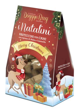 Caini - Doggyebag I Natalini Biscuiti de Craciun cu Mar si Scortisoara 180 Gr