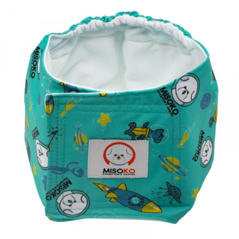 Produse Igiena si Ingrijire - HAINMSK63949 Misoko Scutec reutilizabil pentru masculi M Mint 1 BUC