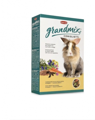 Rozatoare - Hrana pentru iepuri Padovan GrandMix 850 g