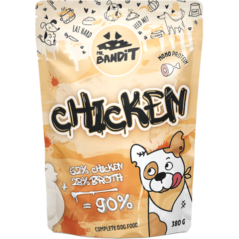 Hrana umeda - Hrana umeda pentru caini Mr. Bandit