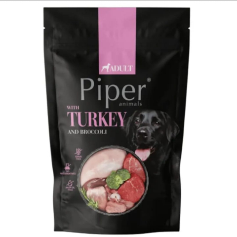 Hrana umeda - Hrana umeda pentru caini Piper Curcan si Brocoli