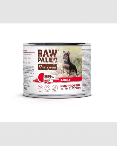 Hrana umeda - Hrana umeda pentru caini Raw Paleo DP Vita&Iepure 200g