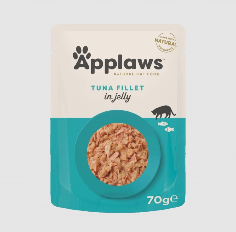 Hrana umeda - Hrana umeda pentru pisici Applaws File Ton in aspic 70g