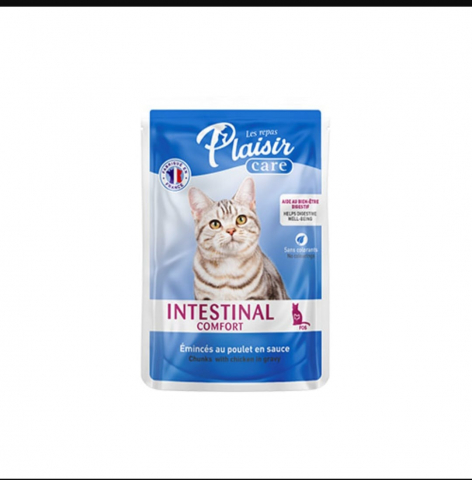 Hrana umeda - Hrana umeda pentru pisici Plaisir Intestinal Comfort 85g