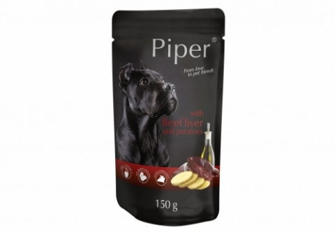 Hrana umeda - Hrana umeda Piper Adult, Ficat de Vita si Cartofi