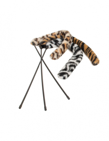 Pisici - Jucarie Pisica Undita cu Animale de Plush 48 + 45 cm
