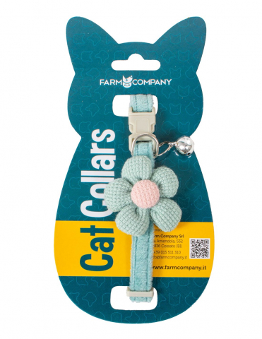 Accesorii - L-NGA170 Farm Company Zgarda Pisica cu accesoriu din plush