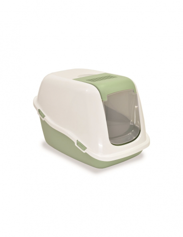 Litiere si Asternut - Litiera acoperita cu filtru 57 X 39 X 41 cm Verde