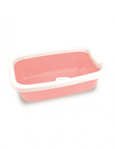 Litiere si Asternut - Litiera cu rama si lopatica 58 X 38.5 X 16 cm Roz