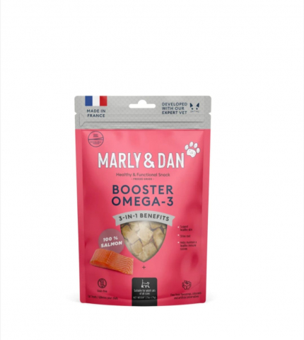 Recompense pisici - Marly&Dan Freeze Dried Omega 3 Recompense Pentru Pisici 40g
