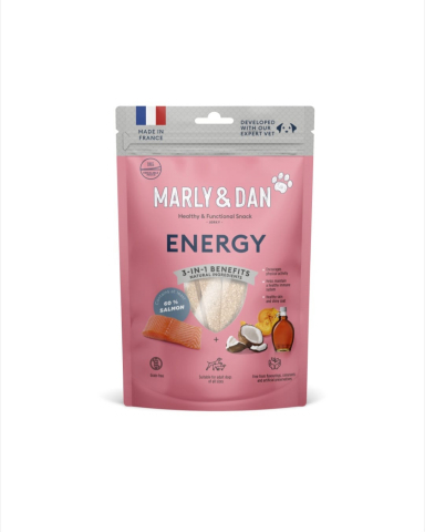 Recompense caini - Marly&Dan Jerky Energy Recompense pentru Caini 80g