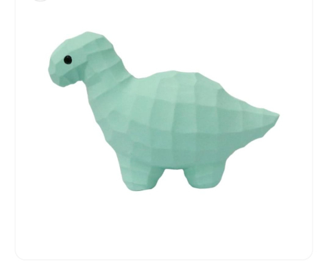Caini - Misoko Jucarie Latex Dinozaur Mint 21.5CM