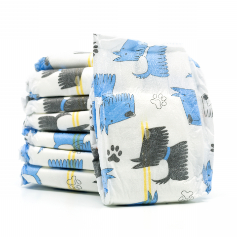 Produse Igiena si Ingrijire - Misoko scutec femela Puppies Peach M 12pcs