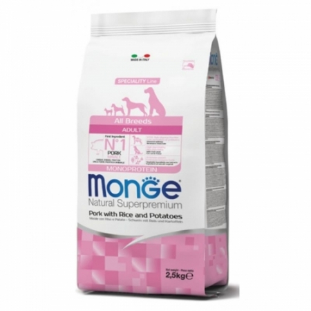Monge - Monge All Breeds Adult Pork-Orez-Cartof 2,5kg