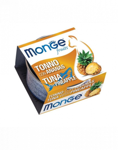 Hrana umeda - Monge Cat Conserva Ton / Ananas 80g