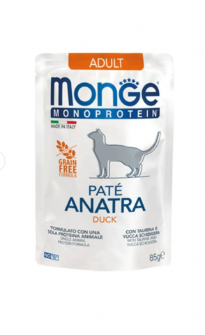Hrana umeda - Monge Cat Plic Buste Pate Rata 85g