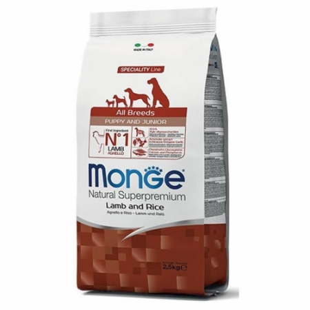 Monge - Monge Natural All Breeds Puppy (Miel-Orez) 2,5kg