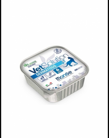 Diete veterinare - MONGE VET CAT DERMATOSIS 100G
