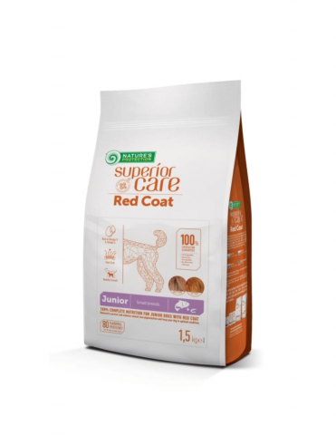 Hrana Uscata - Nature's Protection SC Red Coat Grain Free Salmon Junior Small&Mini Breeds 1.5kg