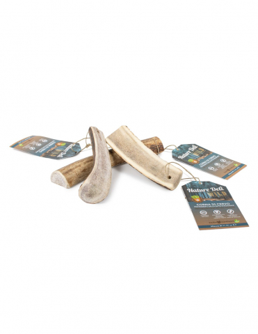 Lemne si coarne de cerb sau caprior - Recompensa corn natural de cerb M 51-80g