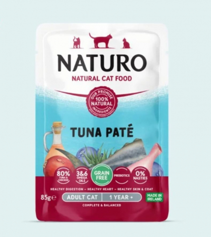 Pisici - Naturo Adult Cat Mousse cu Ton 85g