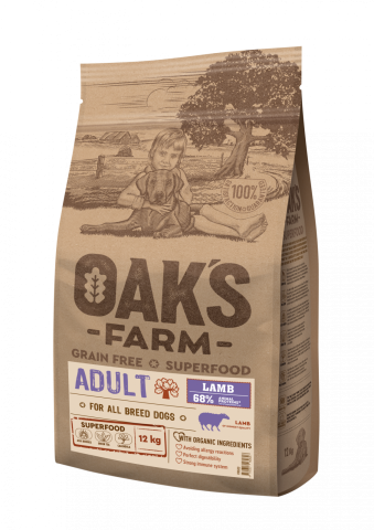 Oaks Farm - Oaks Farm GF All Breed Miel 12kg