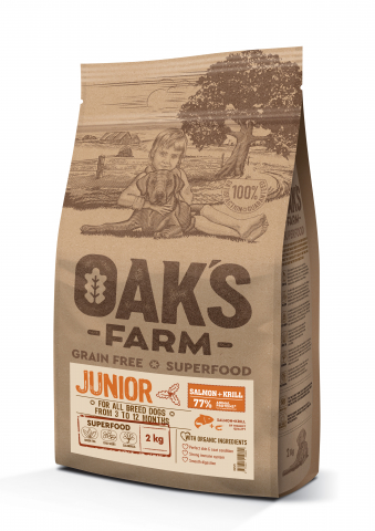 Oaks Farm - Oaks Farm GF Junior Somon cu Krill All Breeds