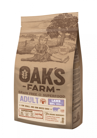 Oaks Farm - Oaks Farm GF Mini Adult Miel 6.5kg