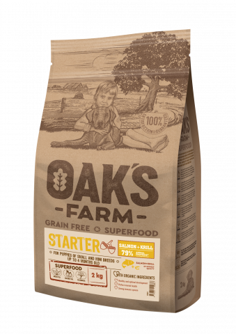 Oaks Farm - Oaks Farm GF Mini Starter Somon Si Krill