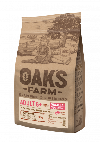 Oaks Farm - Oaks Farm GF Senior 6+ Mini Adult Somon