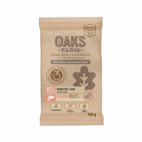 Oaks Farm Sensitive cu Somon 110G