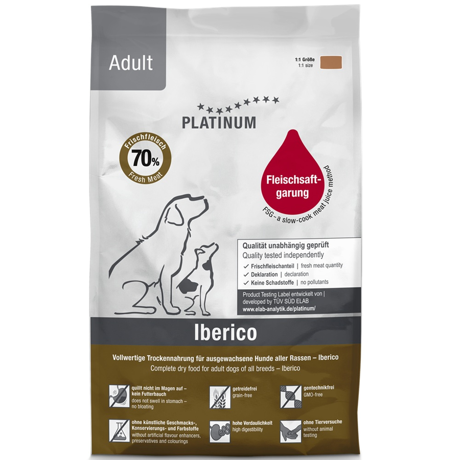 Hrana Uscata - Platinum Dog Adult Iberico 1.5kg