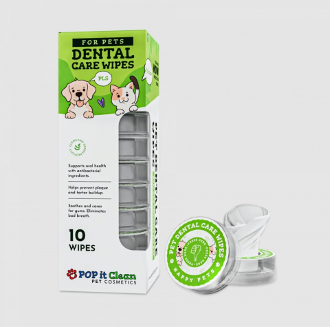 Igiena Orala - Pop It Clean Servetele Umede Dental Care