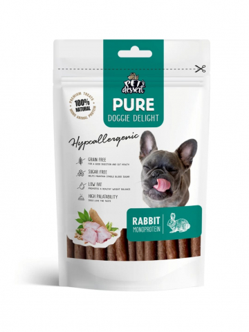 Recompense caini - Recompense LSS-05 Pet's Dessert Rabbit Monoprotein Hypoallergenic 80g