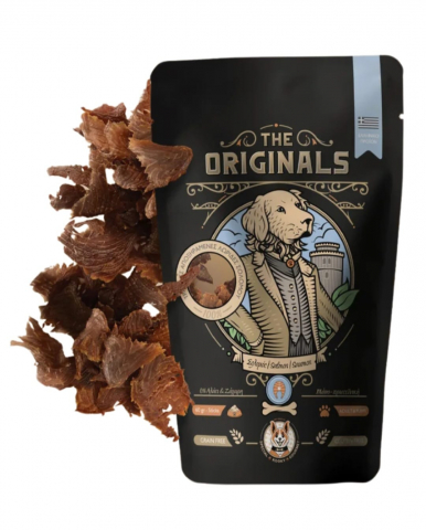 Recompense caini - Recompense pentru caini The Originals, File deshidratat de somon 60g