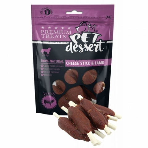 Recompense caini - Recompense Pet's Dessert Cheese Stick Lamb 80g
