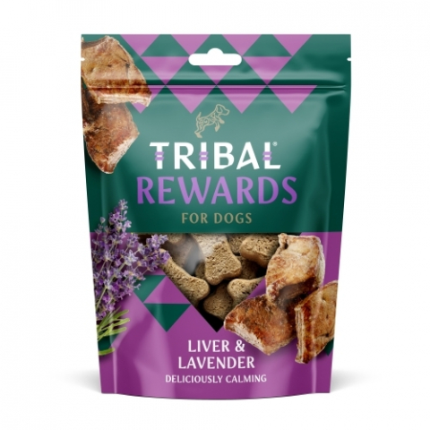 Recompense caini - Recompense Biscuiti  Tribal Reward Liver  & Lavender 125g