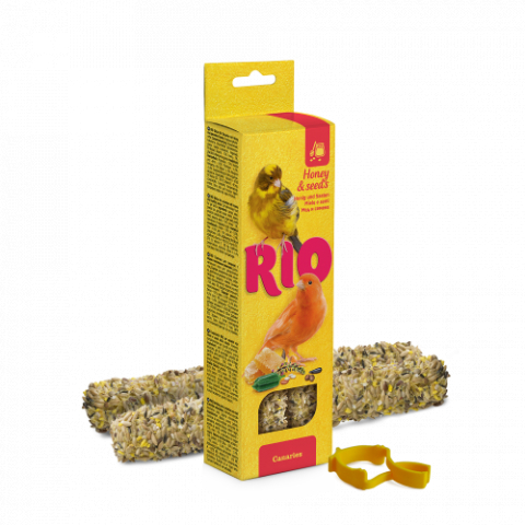 Pasari - RIO BATON CANARI CU MIERE&SEMINTE 2X40G