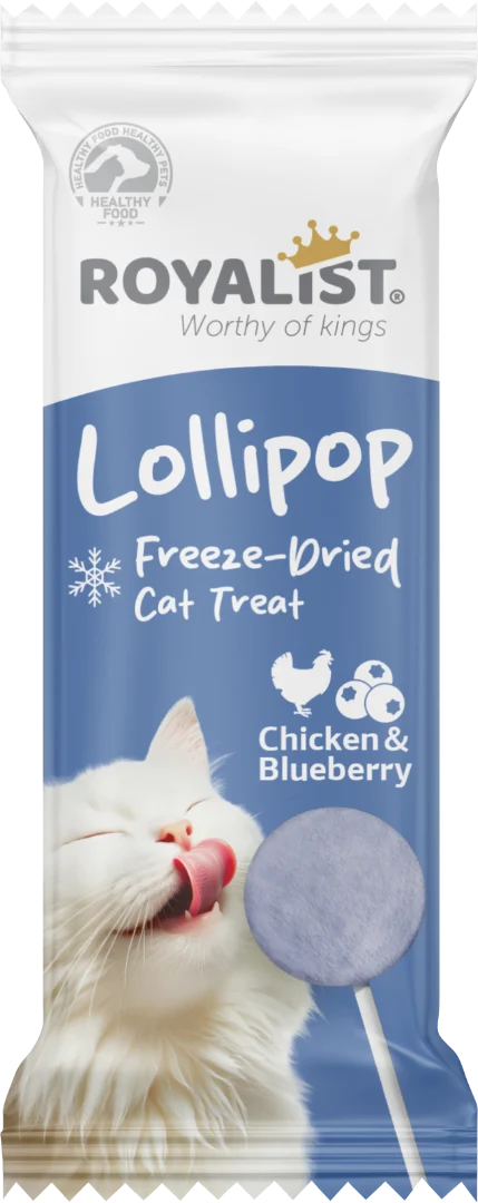 Recompense pisici - Royalist Recompense pisici - Lollipop Chicken&Blueberry 1.4g